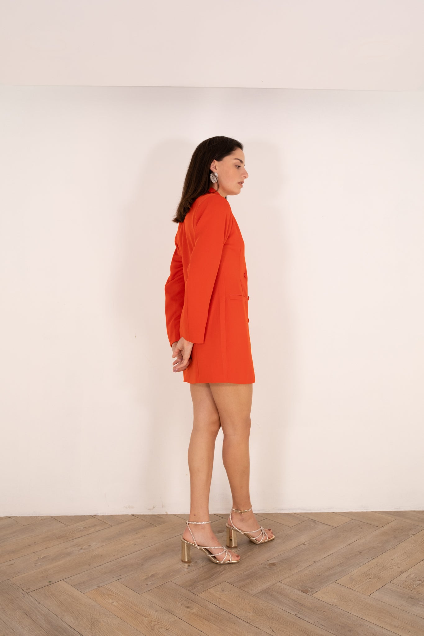 Red Blazer Dress