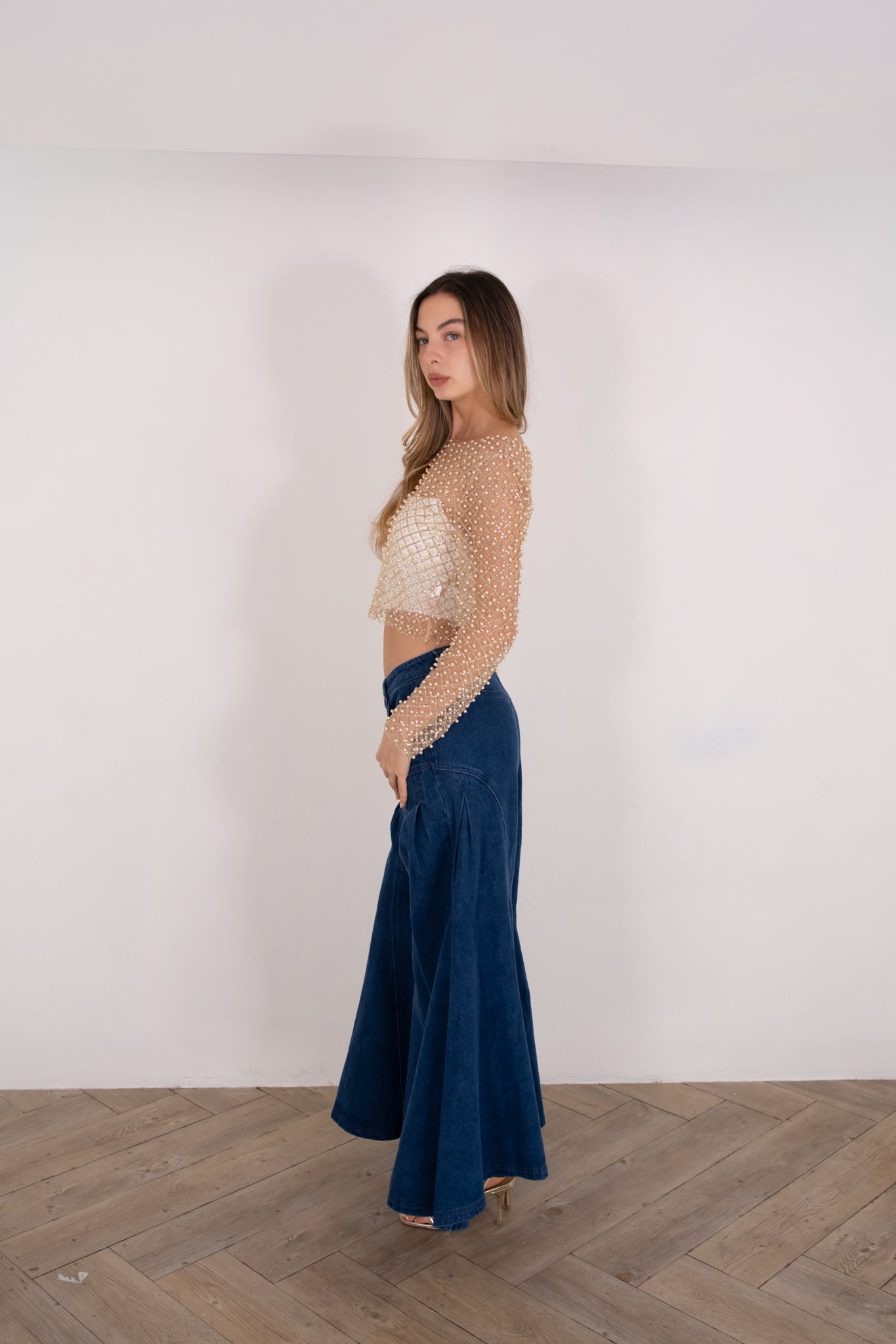 Denim Jeans-Skirt
