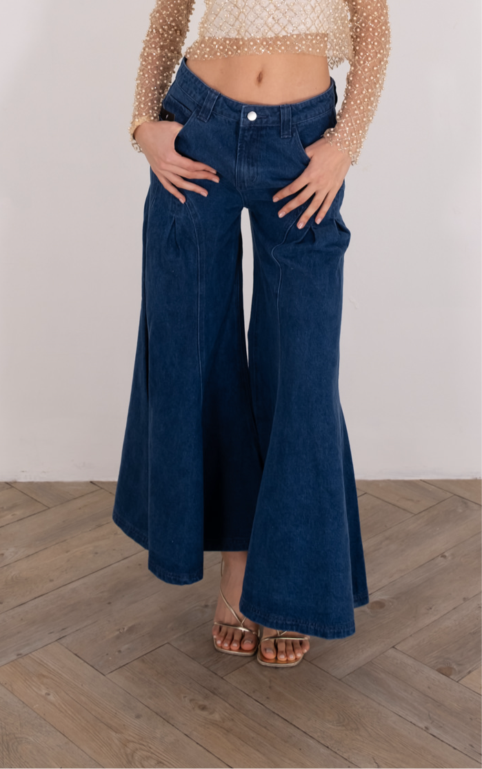 Denim Jeans-Skirt