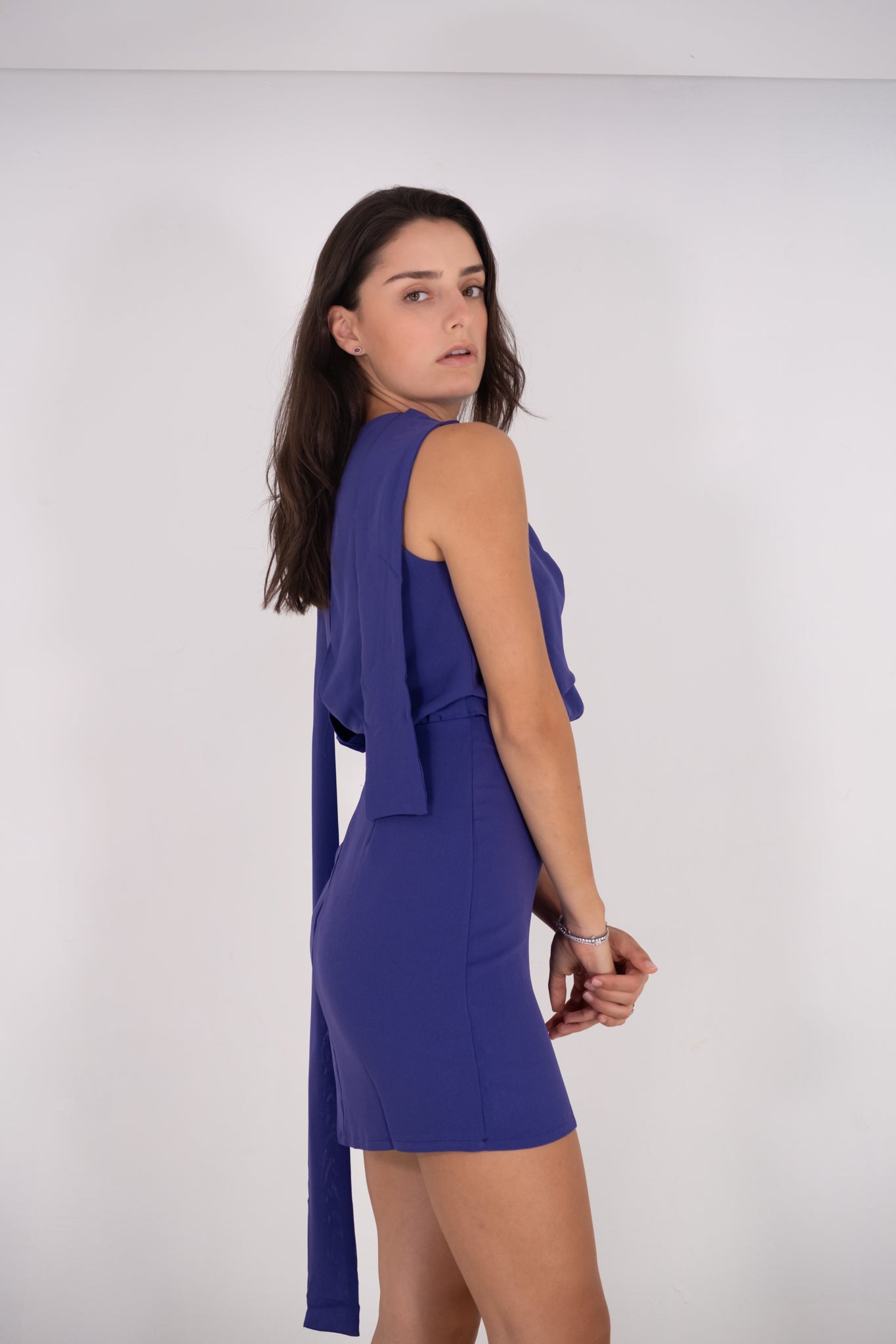 Purple Mini Dress