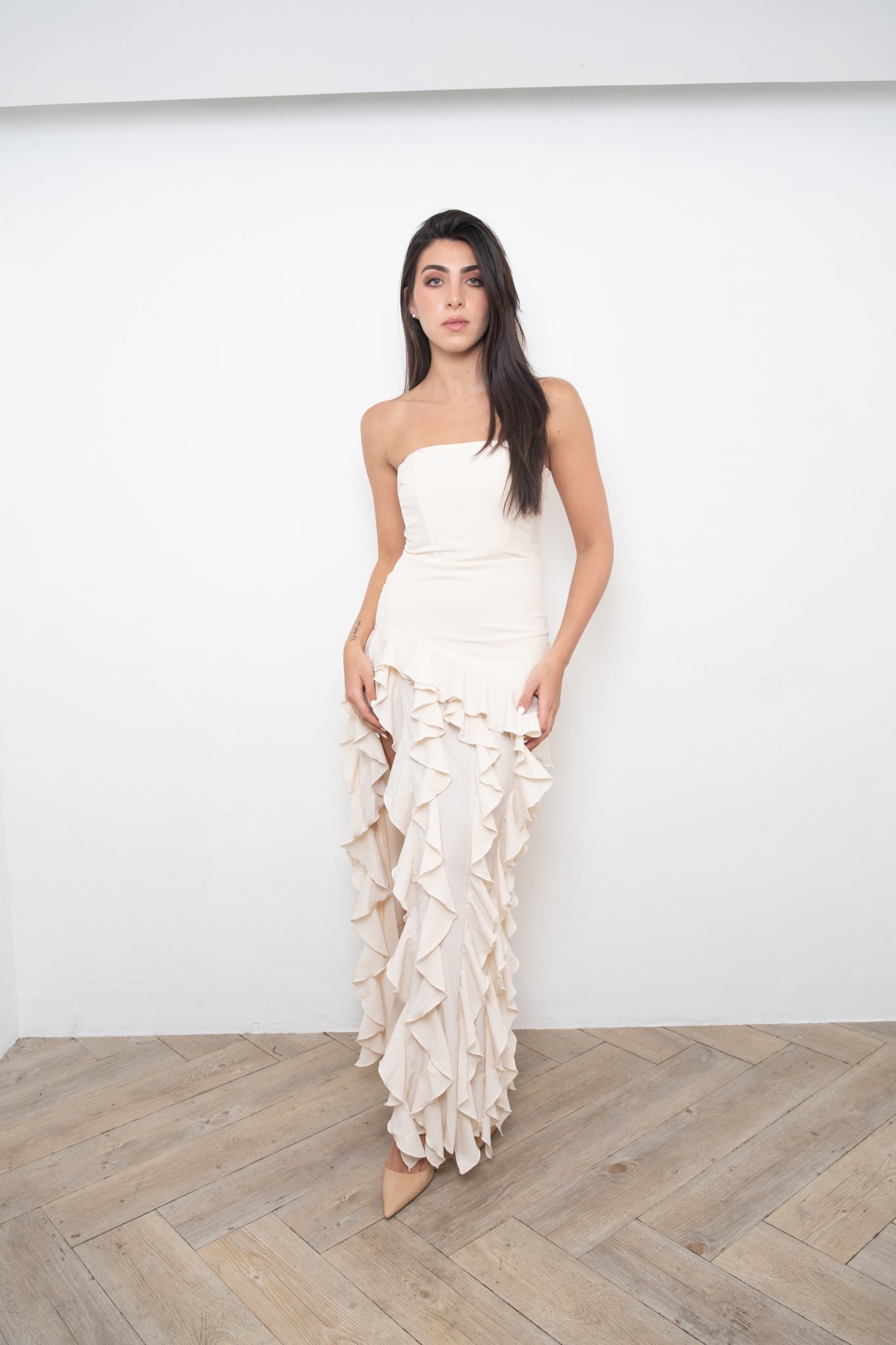 White Flawless Dress