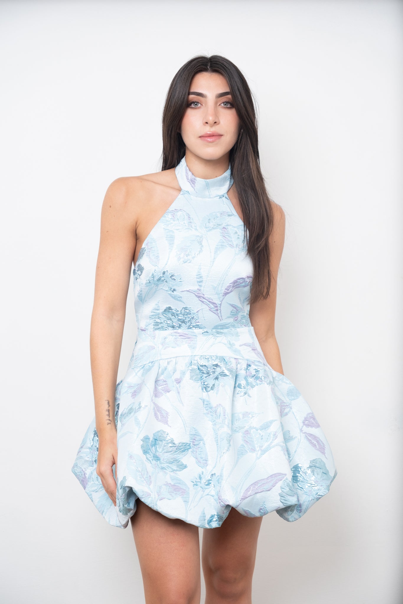 Baby Blue Mini Dress