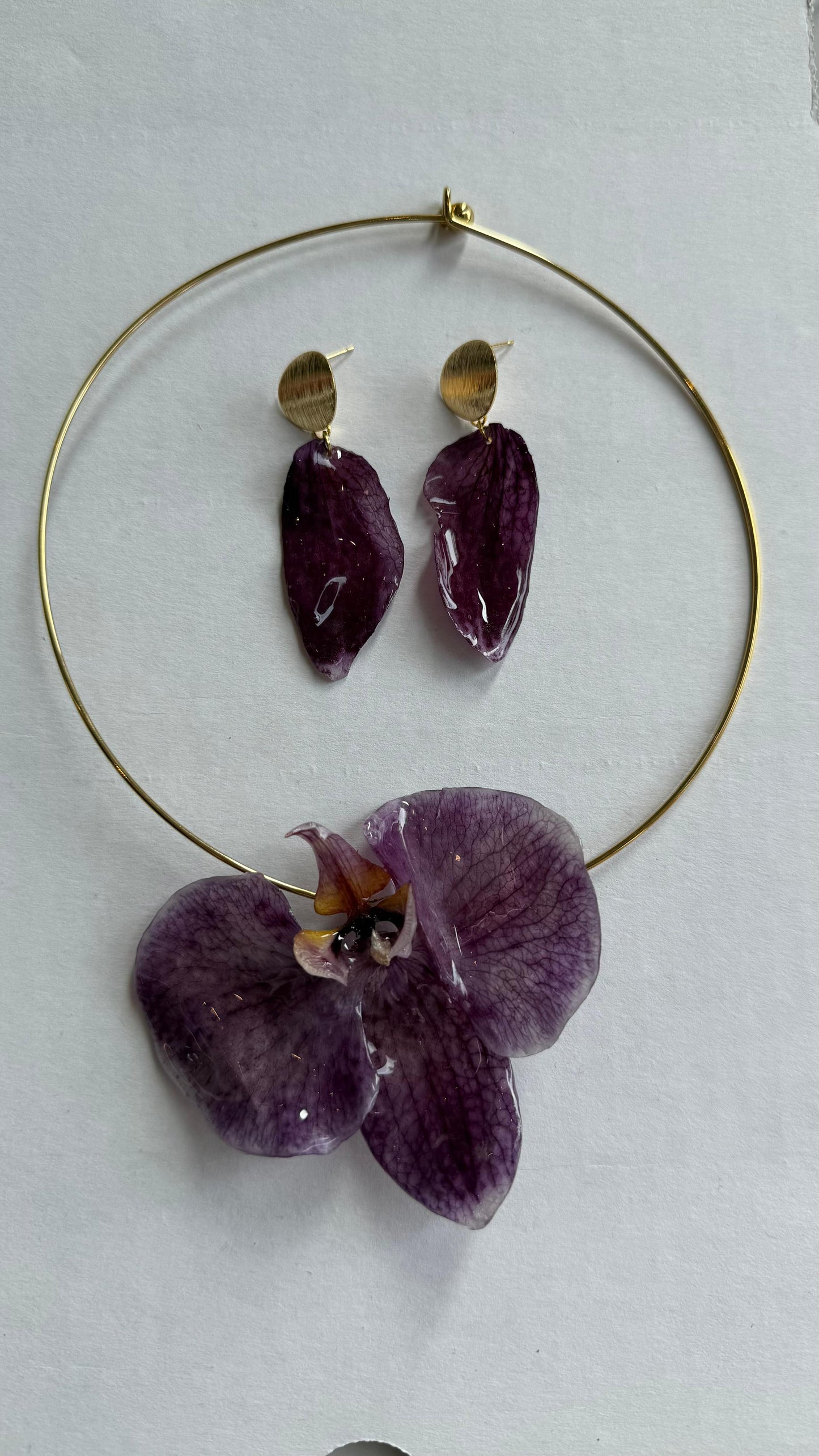 Juego de Orquidea Morada