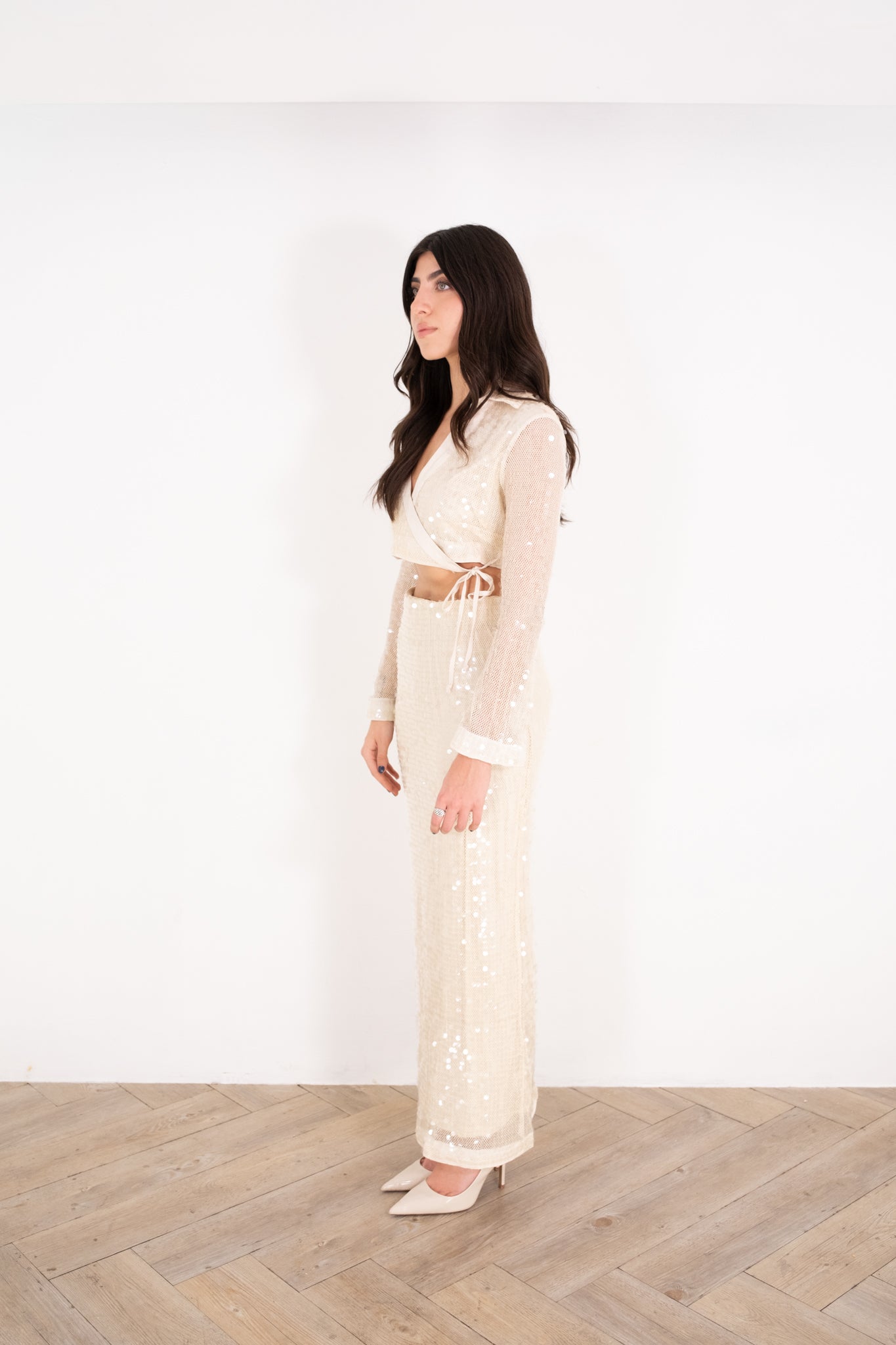Bone Sequin Set