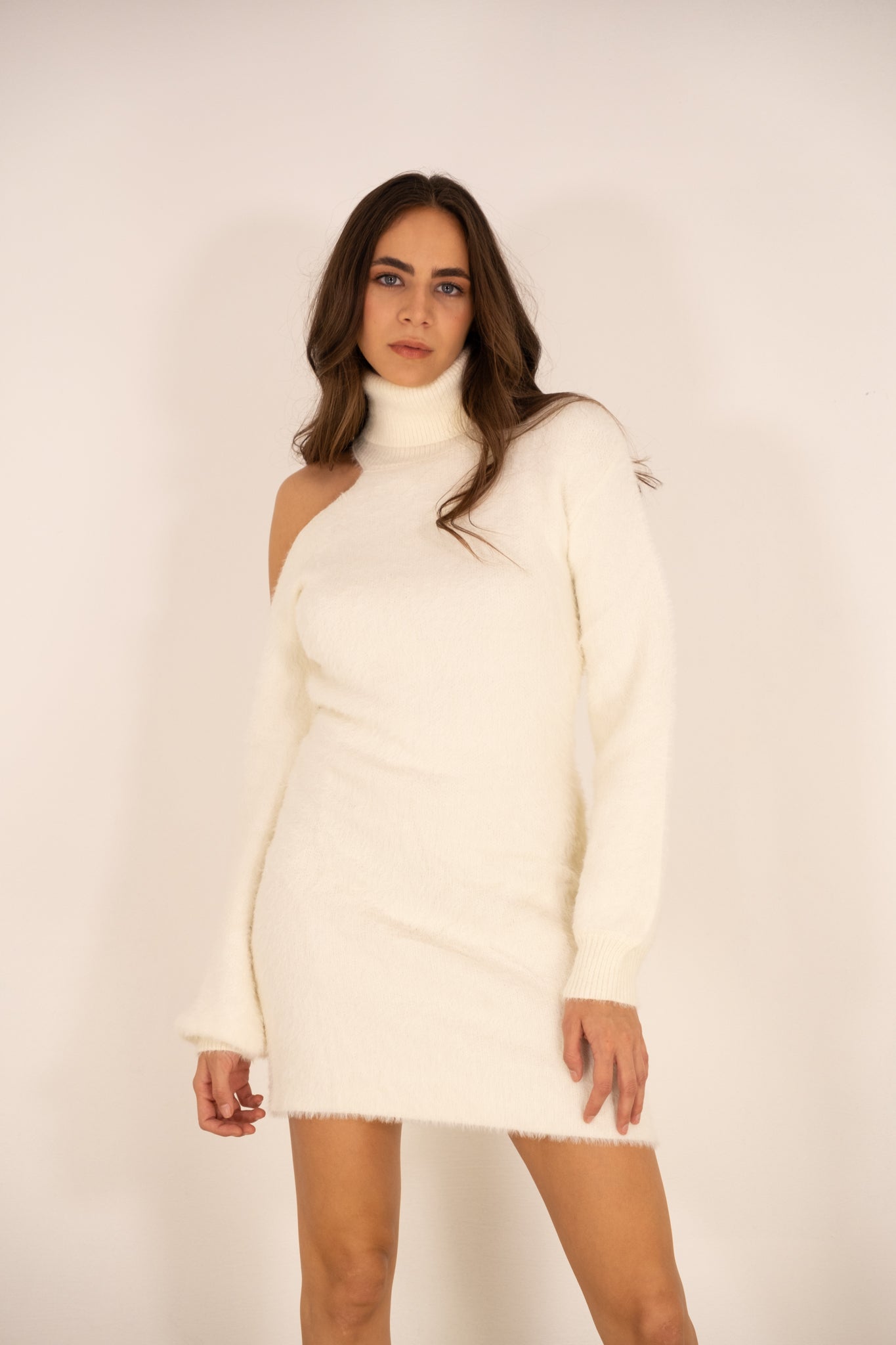 The White Sweater Dress