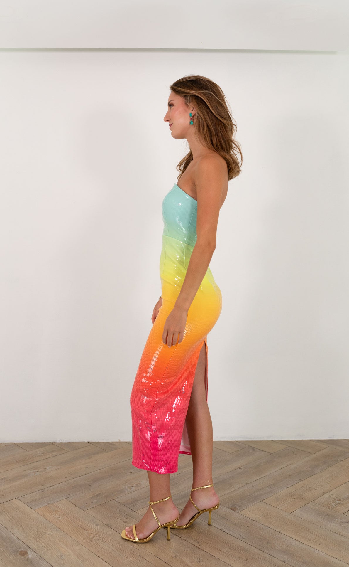 RNWY x B&B - Multi Color Gradient Dress PRE ORDER