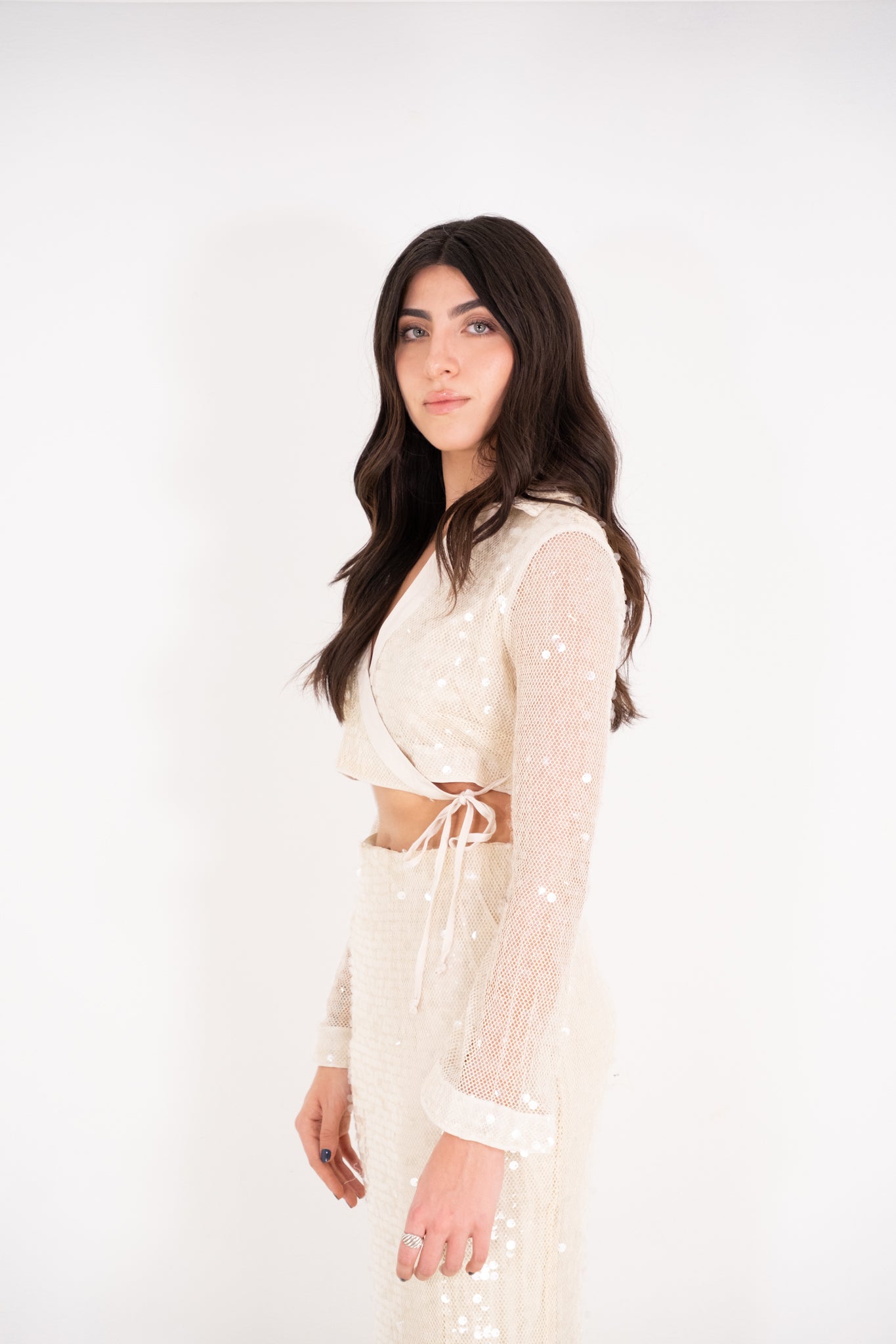 Bone Sequin Set