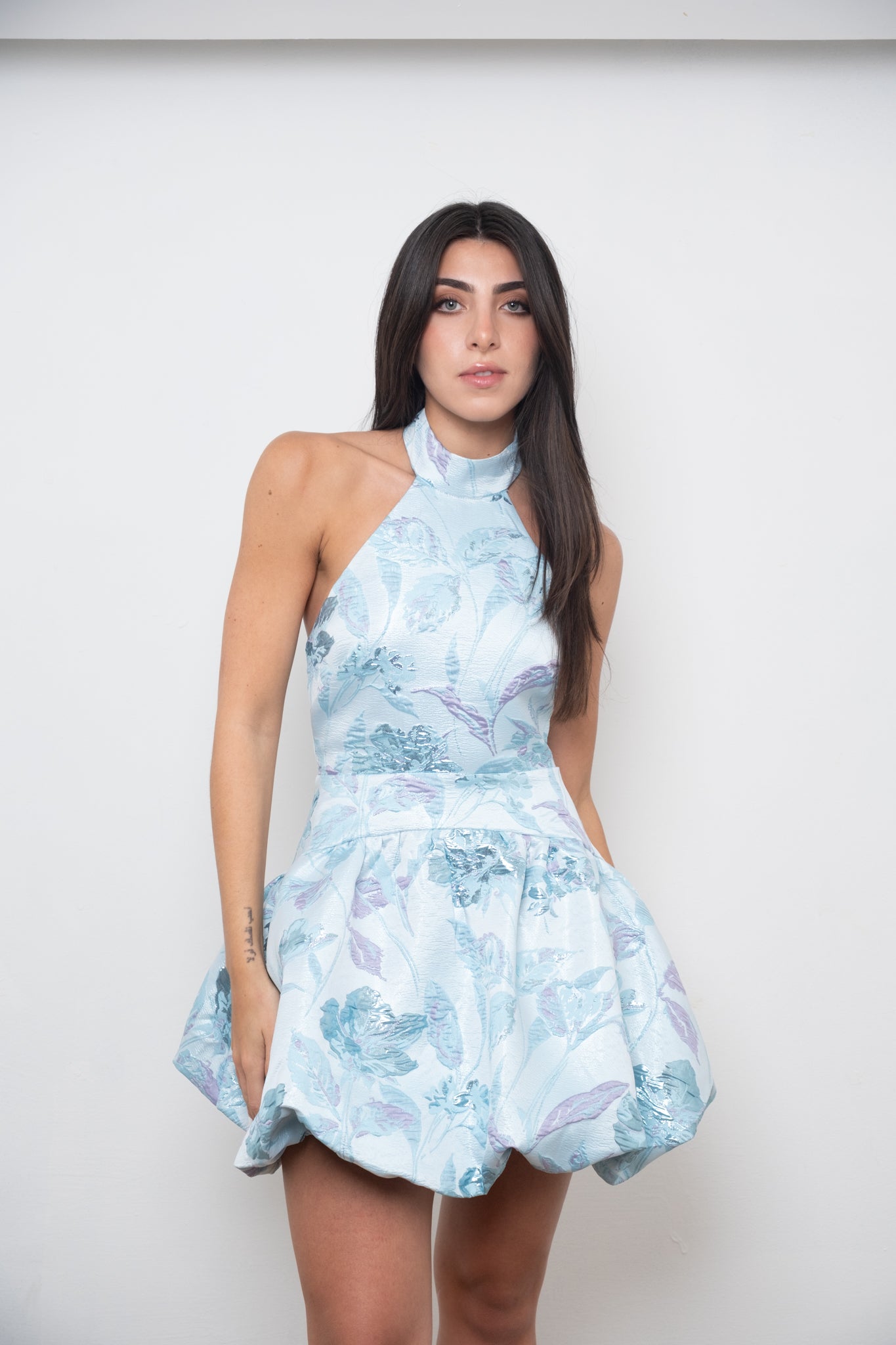 Baby Blue Mini Dress