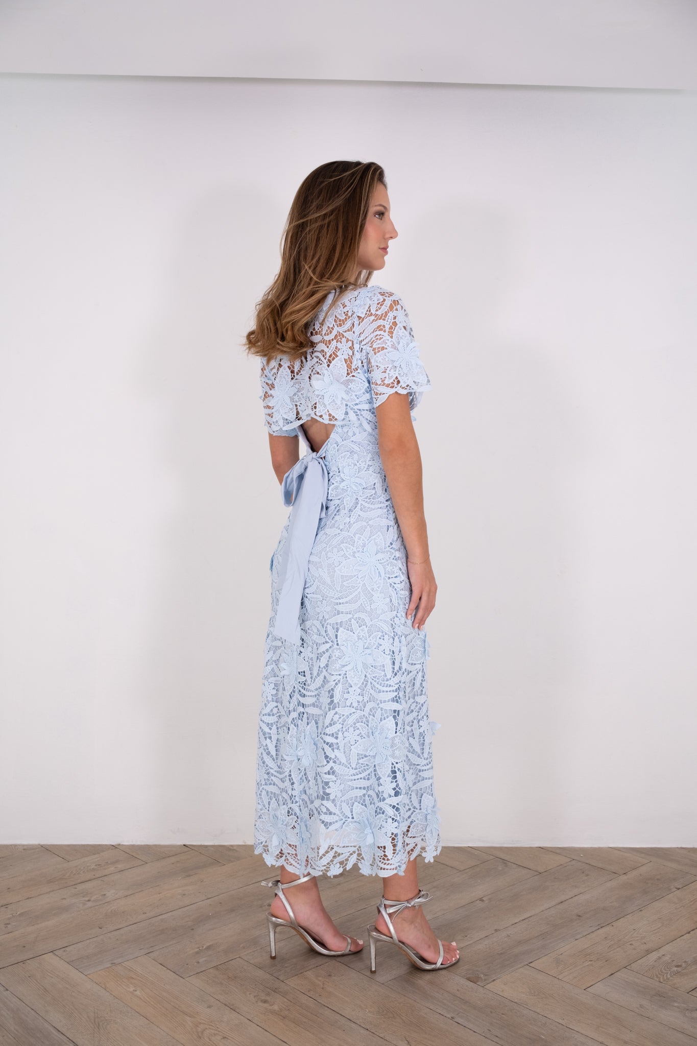 Blue Lace Dress