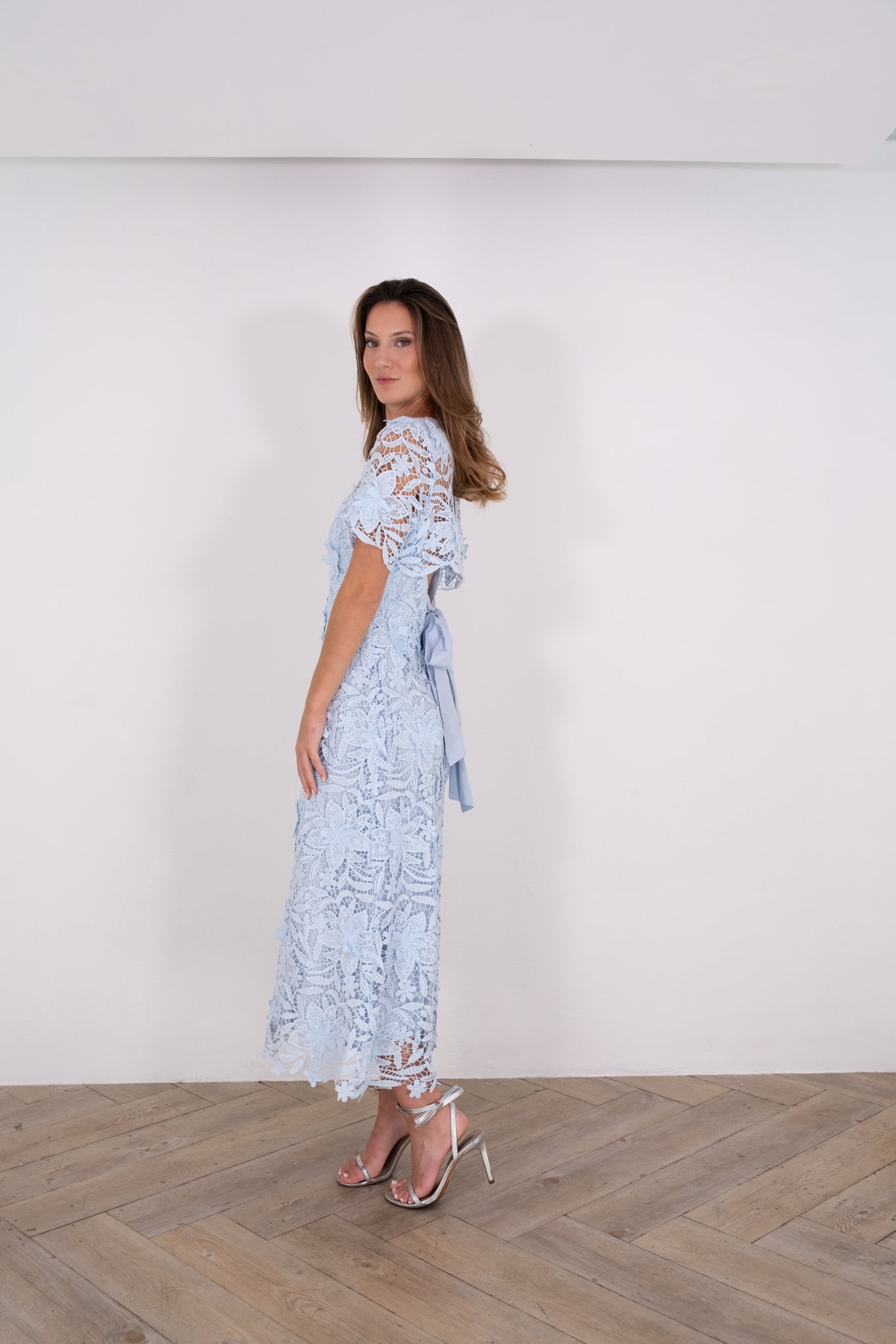 Blue Lace Dress