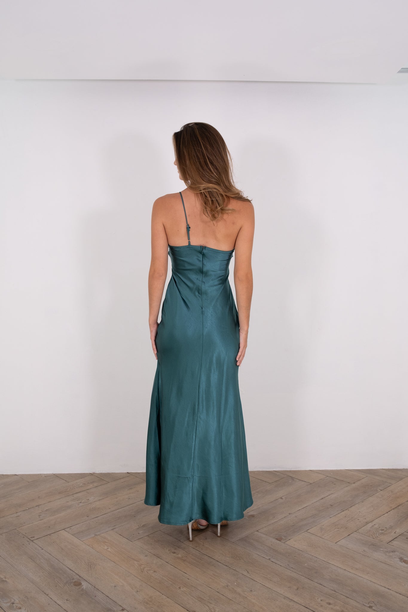 Tenerife Ocean Silk Dress