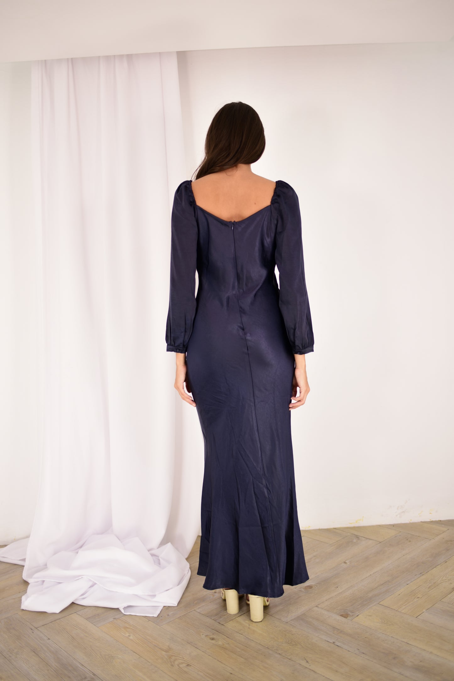 Dark Navy Fall Dress