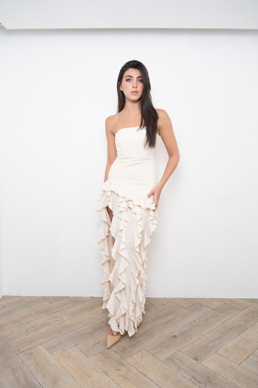 White Flawless Dress