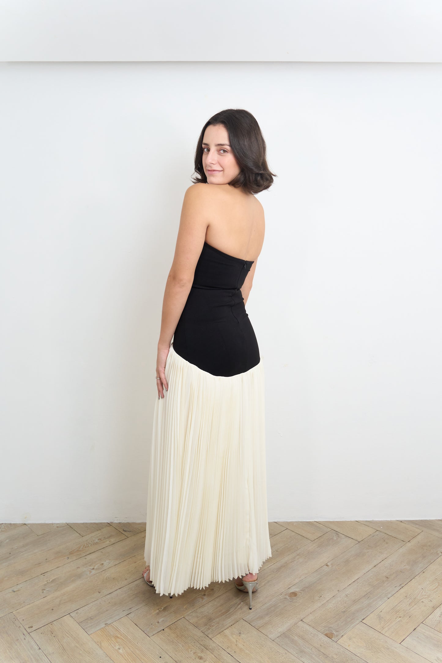 Black & Cream Flawless Dress