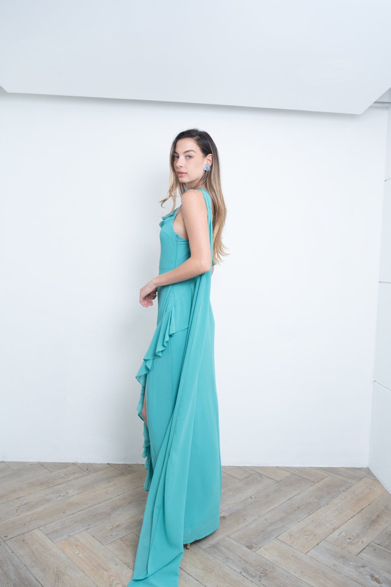 Turquoise Maxi Dress