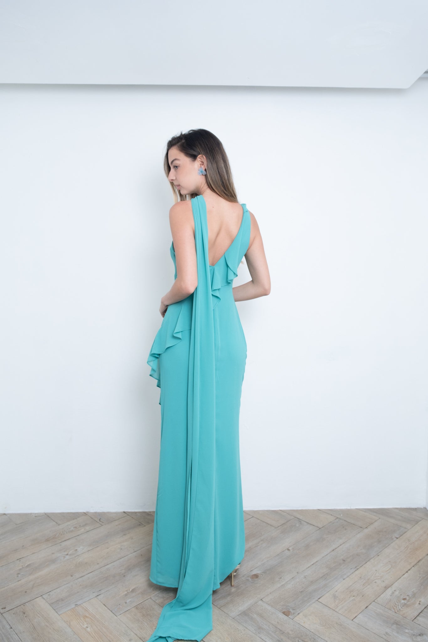Turquoise Maxi Dress