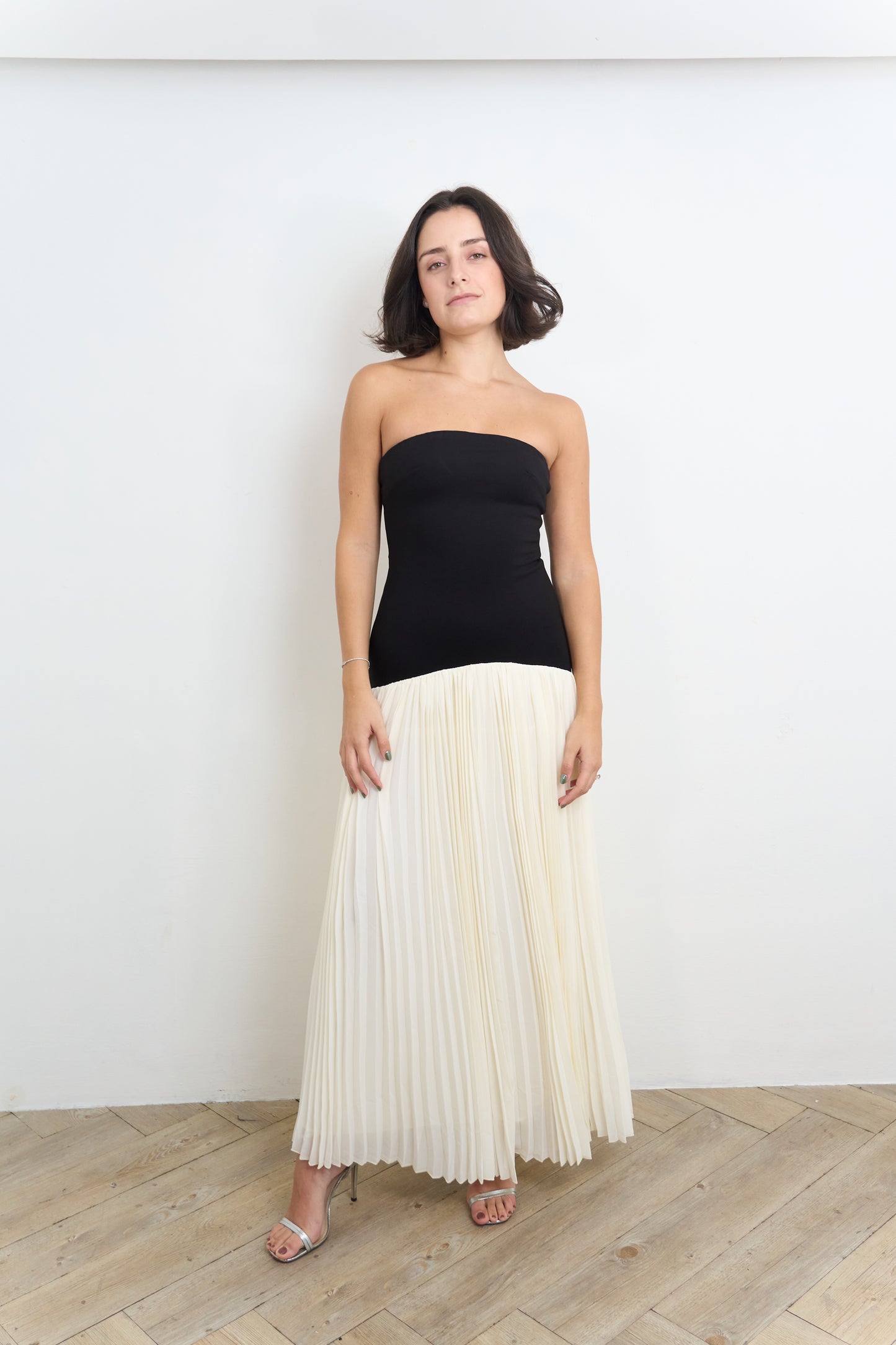 Black & Cream Flawless Dress