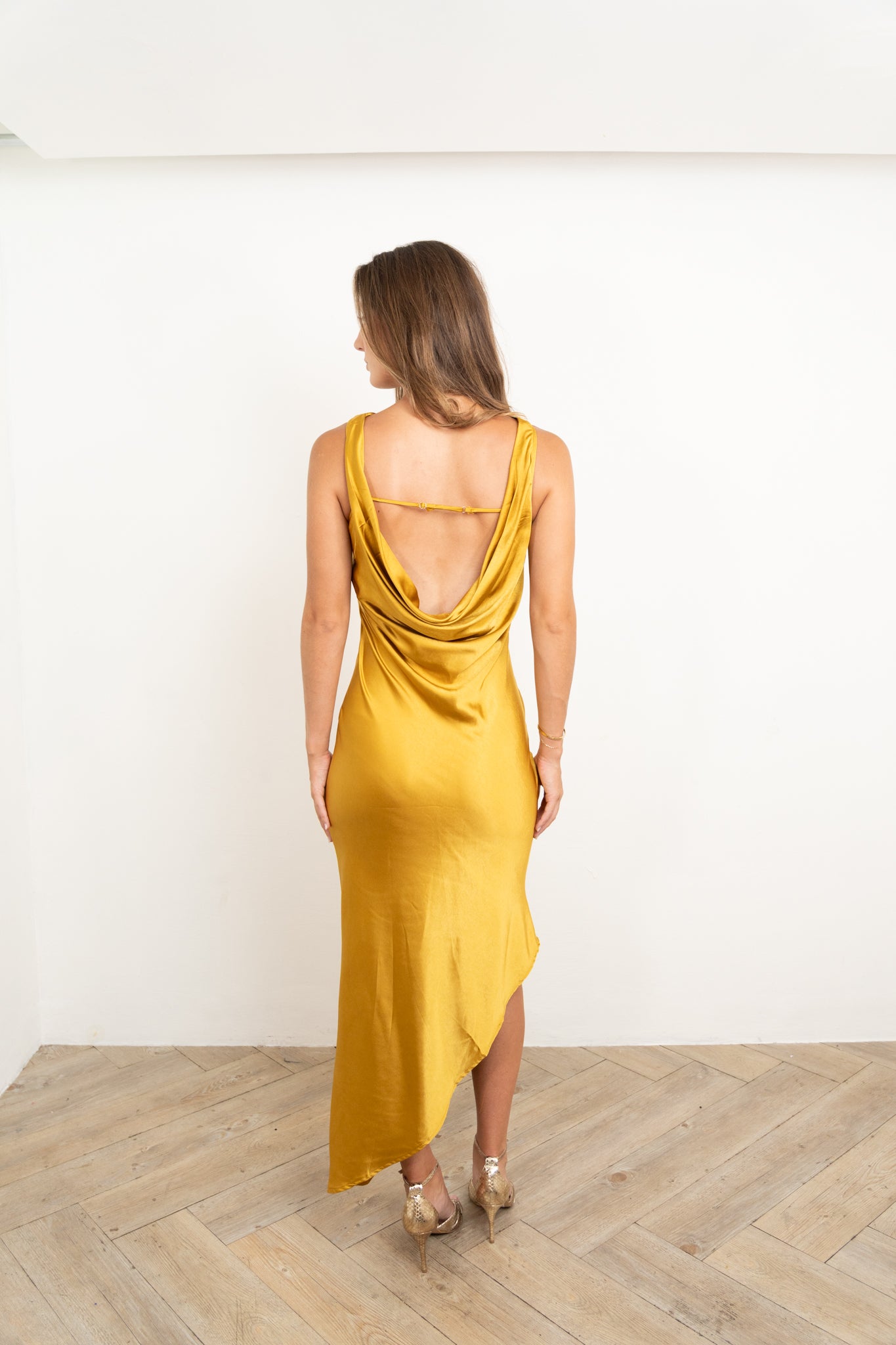 Mustard Midi Dress