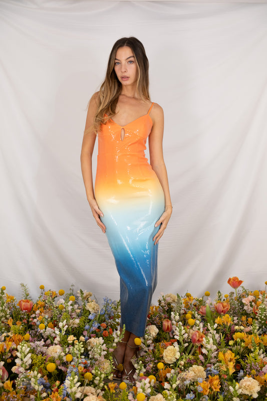 RNWY - Rainbow Mermaid Dress