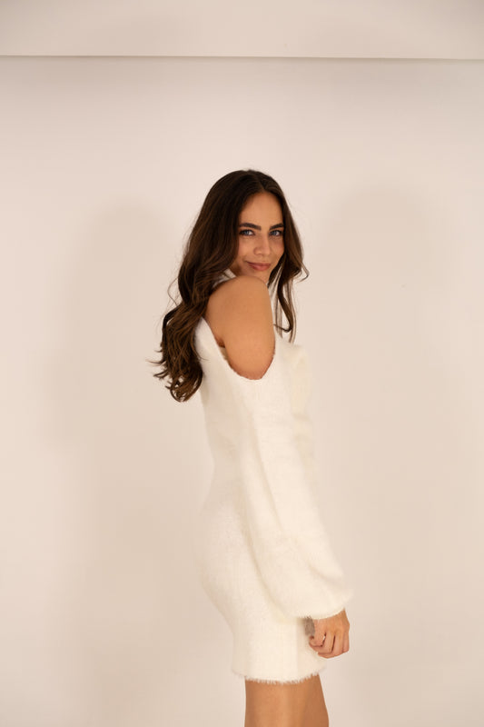 The White Sweater Dress