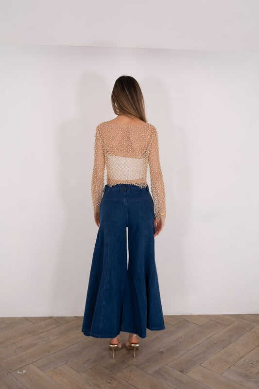 Denim Jeans-Skirt