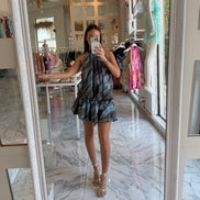 Vestido Dahlia Rosa Corto
