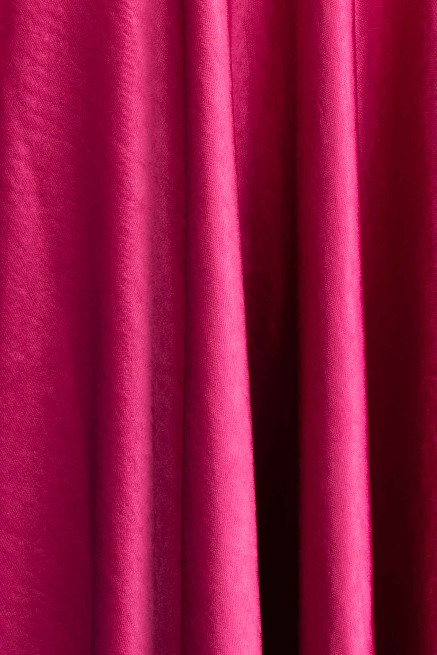 Vestido Largo Magenta Tipo Blusón